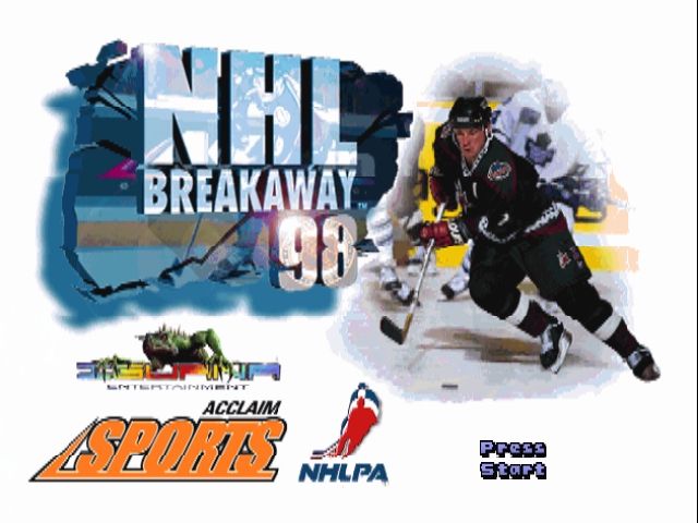NHL Breakaway 98 screenshot 3 for Playstation